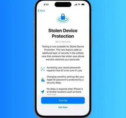祁东苹果授权维修店分享被盗设备保护功能开启方法 