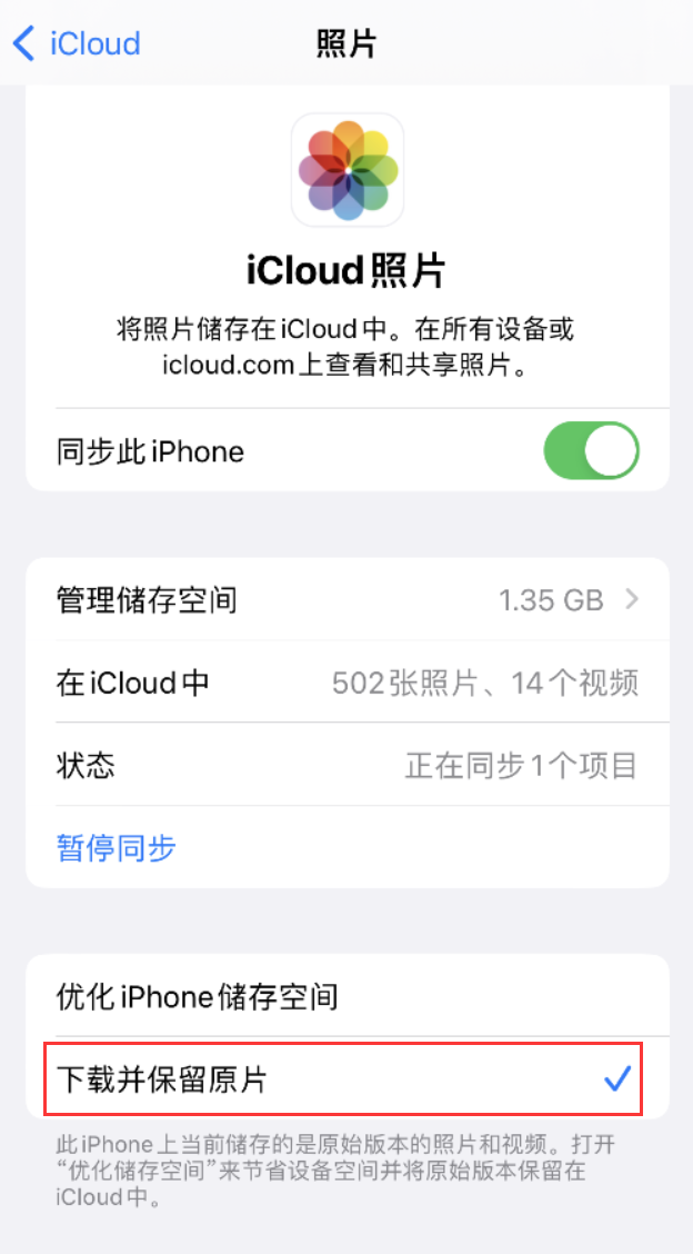 祁东苹果手机维修分享iPhone 无法加载高质量照片怎么办 