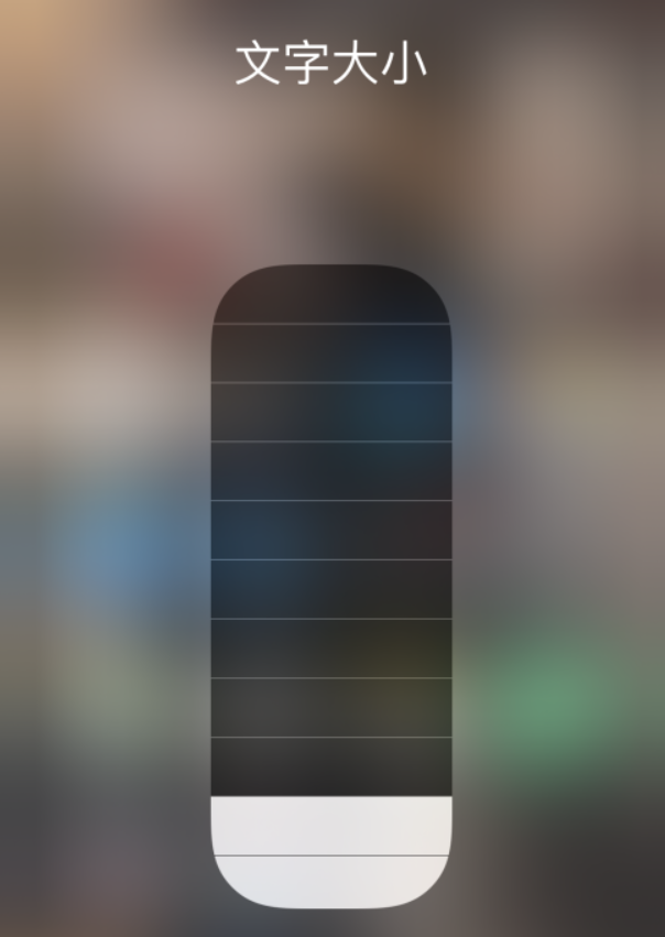 祁东苹果手机维修分享小技巧：在 iPhone 控制中心快速调节字体大小 