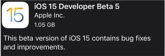 祁东苹果手机维修分享如何升级到iOS15.0 beta5 