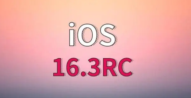 祁东苹果手机维修分享iOS 16.3 RC版升级_iOS 16.3 RC版一键刷机教程 